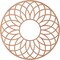 Ekena Millwork Cannes Wood Fretwork Pierced Ceiling Medallion, Cherry, 38"OD x 13"ID x 3/8"T CMWP38X38X0375CNCH - alternate 5